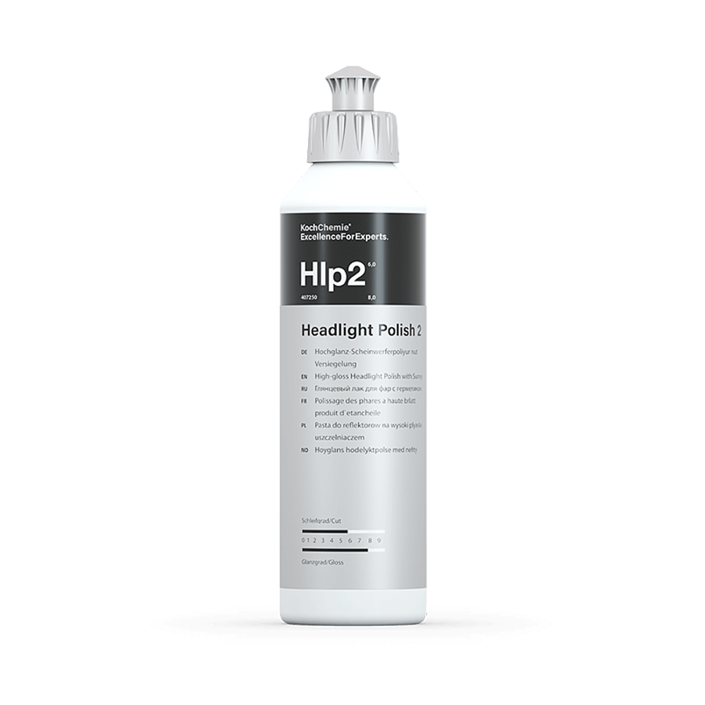 Koch Chemie Hlp2 Headlight Polish 2 финишное средство для полировки фар с воском для защиты фар после их полировки  250 мл