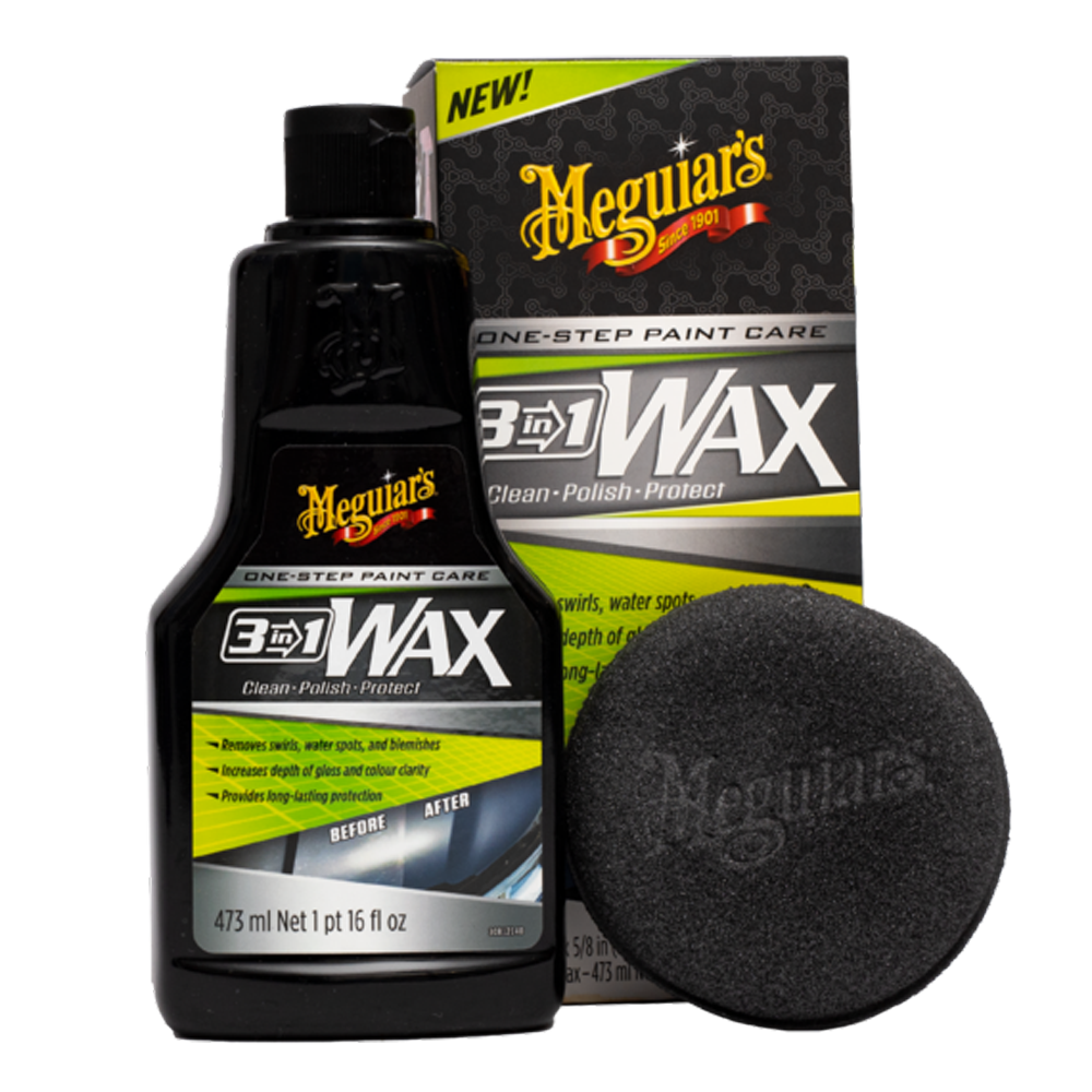 Meguiar's Wax 3 in 1 воск с аппликатором 473 мл