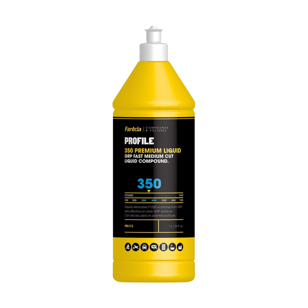 Farecla PRL112 Profile 350 Premium Liquid полировальная эмульсия 1 л