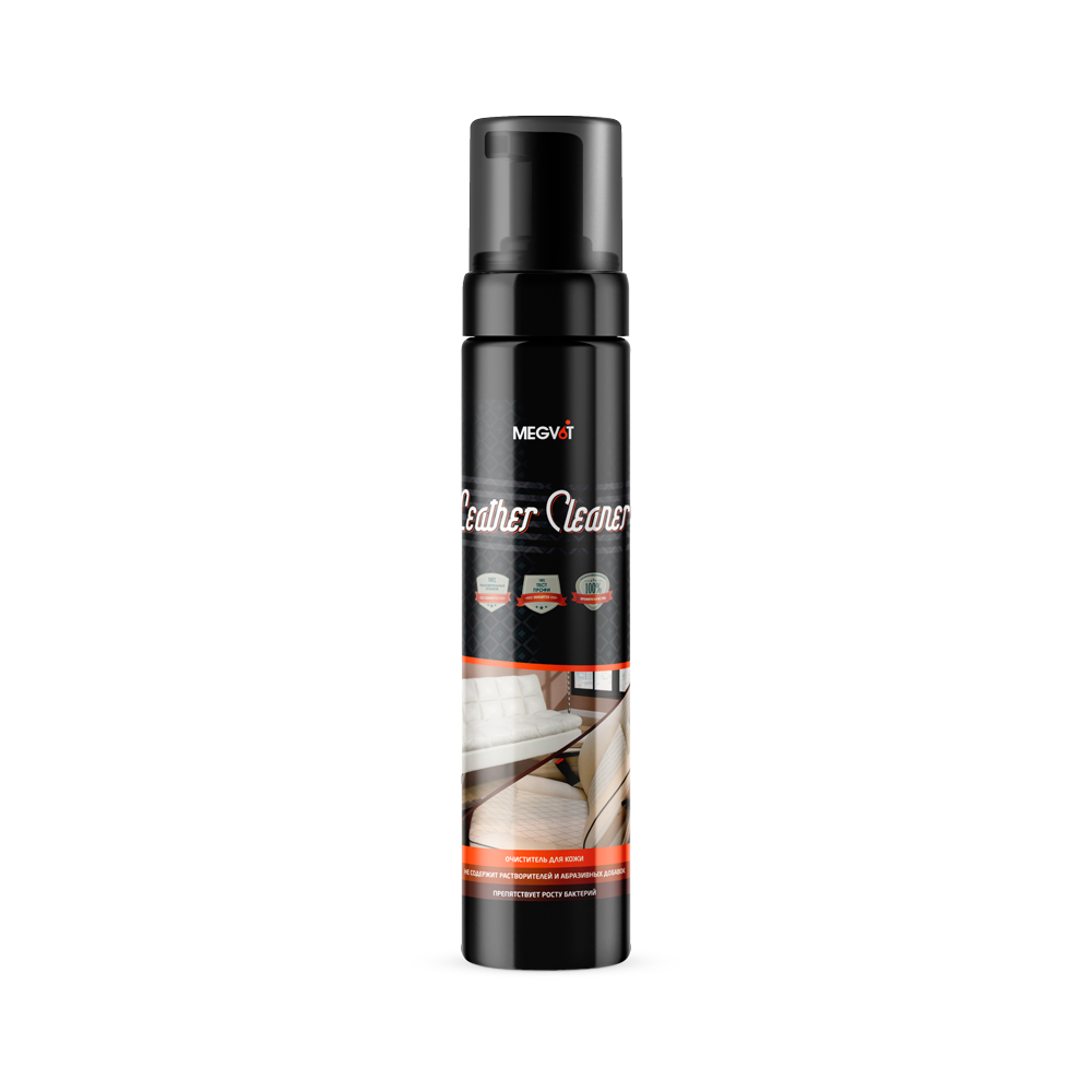 Megvit Leather Cleaner очиститель изделий из кожи 250 мл