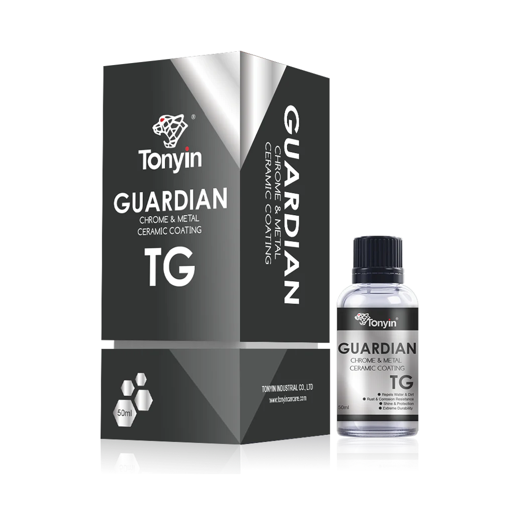 Tonyin  TG Guardian Chrome & Metal Ceramic Coating керамическое покрытие для хрома, металла 50 мл