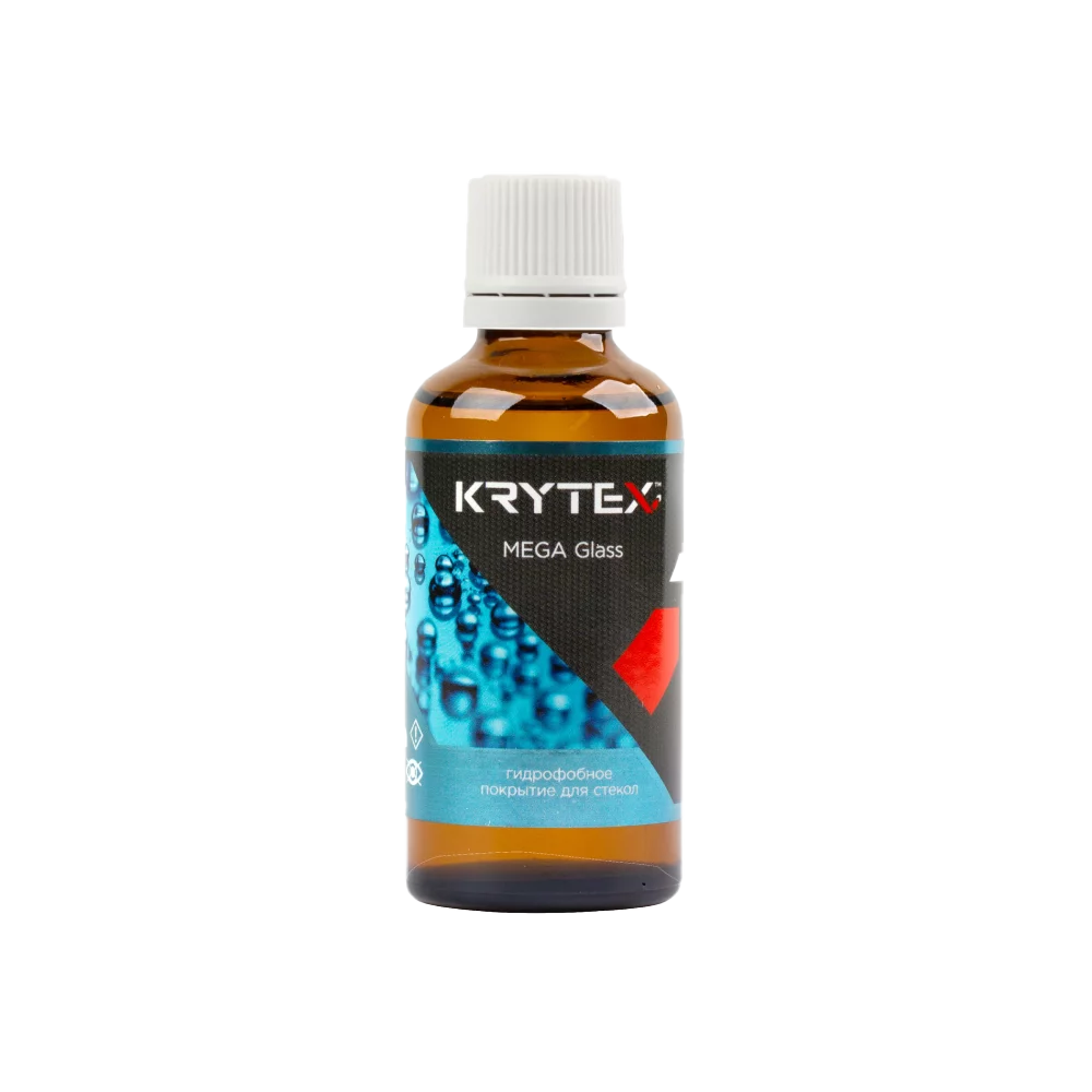 Krytex Mega Glass гидрофобное покрытие для стекол 50 мл