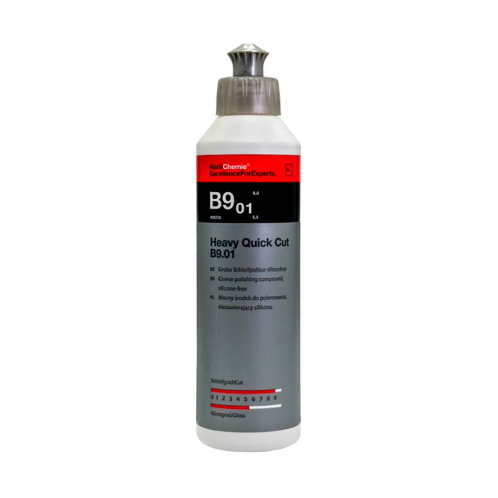Koch Chemie B9.01 Heavy Quick Cut высокоэффективная абразивная полировальная паста 250 мл