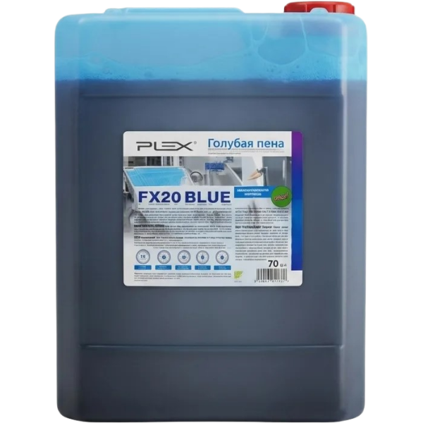 Plex FX20 BLUE средство для бесконтактной мойки автотранспорта 20 кг